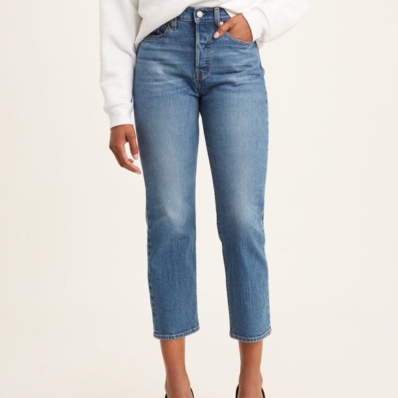 Levi's Denim - Levi's Wedgie Straight Jeans Medium Wash Sz 25